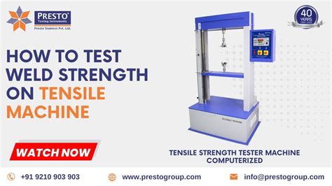 how to test weld strength